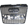 GRILLE SILVER BLACK W/O SENSOR  REPLACEMENT FOR AUDI A6 2006 PARTSLINK NUMBER  AU1200111