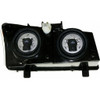 HEAD LAMP LH W/O CLADDING HQ REPLACEMENT FOR CHEVROLET PICKUP CHEVY SILVERADO-1500, 2500-3500 2003 PARTSLINK NUMBER  GM2502257