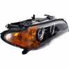 HEAD LAMP RH HALOGEN AMBER TURN SIGNAL HQ  REPLACEMENT FOR BMW 3 SERIES CONVERTIBLE 2006 PARTSLINK NUMBER  BM2503143