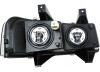HEAD LAMP LH COMPOSITE HQ REPLACEMENT FOR CHEVROLET VAN CHEVY EXPRESS 2003 PARTSLINK NUMBER  GM2502233