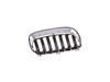GRILLE LH CHROME.BLACK  REPLACEMENT FOR BMW X3 2006 PARTSLINK NUMBER  BM1200170