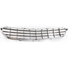 GRILLE CONVERTIBLE CHROME/DARK GRAY REPLACEMENT FOR CHRYSLER SEBRING CONVERTIBLE 2003 PARTSLINK NUMBER  CH1200263