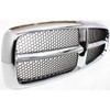 Copy of GRILLE ASSEMBLY BLACK WITH CHROME FRAME REPLACEMENT FOR DODGE PICKUP DODGE RAM 2500 - 3500 2003 PARTSLINK NUMBER  CH1200248