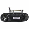 DOOR HANDLE FR LH OUTER BLACK/CHROME (W/KEY HO)  REPLACEMENT FOR BUICK RAINIER 2006 PARTSLINK NUMBER  GM1310175