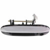 DOOR HANDLE FR LH OUTER BLACK/CHROME (W/KEY HO)  REPLACEMENT FOR BUICK RAINIER 2006 PARTSLINK NUMBER  GM1310175