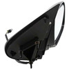 DOOR MIRROR RH POWER HTD  REPLACEMENT FOR BUICK TERRAZA 2006 PARTSLINK NUMBER  GM1321242