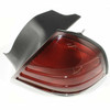 TAIL LAMP RH (CHROME MOULDING 4 BULB-RED-AMBER) HQ REPLACEMENT FOR FORD CROWN VICTORIA 2003 PARTSLINK NUMBER  FO2801150