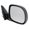 DOOR MIRROR RH MANUAL TEXTURED (REGULAR/ACCESS CAB BASE SR5 MDL) REPLACEMENT FOR TOYOTA TUNDRA PICKUP 2005 PARTSLINK NUMBER TO1321188