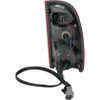 TAIL LAMP LH WHITE/RED (REGULAR/ACCESS CAB) HQ REPLACEMENT FOR TOYOTA TUNDRA PICKUP 2005 PARTSLINK NUMBER TO2800161