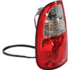 TAIL LAMP LH WHITE/RED (REGULAR/ACCESS CAB) HQ REPLACEMENT FOR TOYOTA TUNDRA PICKUP 2005 PARTSLINK NUMBER TO2800161