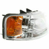 HEAD LAMP RH CHROME W/O OFF ROAD PKG HQ REPLACEMENT FOR FORD EXPEDITION 2003 PARTSLINK NUMBER  FO2503181