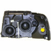 HEAD LAMP RH BLACK BEZELW/OFF ROAD PKG HQ REPLACEMENT FOR FORD EXPEDITION 2003 PARTSLINK NUMBER  FO2503198