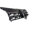 GRILLE INNER FRAME MATT-BLACK REPLACEMENT FOR VOLKSWAGEN GOLF 2005 PARTSLINK NUMBER VW1207101