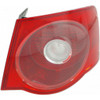 TAIL LAMP RH (RED LENS) HQ REPLACEMENT FOR VOLKSWAGEN JETTA (TYPE 5) 2005 PARTSLINK NUMBER  VW2801123