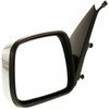 DOOR MIRROR LH POWER SHINY CHROME  REPLACEMENT FOR CHEVROLET HHR 2006 PARTSLINK NUMBER  GM1320368