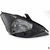 HEAD LAMP RH W/SVT PKG W/BLACK BEZEL HQ REPLACEMENT FOR FORD FOCUS SVT 2003 PARTSLINK NUMBER  FO2503192