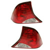 TAIL LAMP RH W/BLACK HOUSING SDN REPLACEMENT FOR FORD FOCUS 2003 PARTSLINK NUMBER  FO2801198V