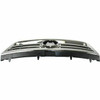 GRILLE SATIN-BLACK W/CHROME FRAME PLASTIC REPLACEMENT FOR VOLKSWAGEN TOUAREG 2005 PARTSLINK NUMBER  VW1200143