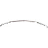 GRILLE MOULDING LOWER CHROME   REPLACEMENT FOR MAZDA CX5 2013 PARTSLINK NUMBER  MA1216102