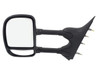 DOOR MIRROR LH MANUAL TEXTURED BLACK (TELESCOPE TYPE) REPLACEMENT FOR FORD VAN FORD ECONOLINE 2003 PARTSLINK NUMBER  FO1320238