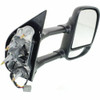 DOOR MIRROR RH POWER TELESCOP TYPE DUAL SWING REPLACEMENT FOR FORD VAN FORD ECONOLINE 2003 PARTSLINK NUMBER  FO1321329