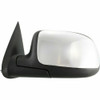 DOOR MIRROR LH MANUAL CHROME REPLACEMENT FOR GMC PICKUP GMC SIERRA-1500 2500 3500 2003 PARTSLINK NUMBER  GM1320208