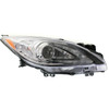 HEAD LAMP RH HID W/O AUTO LEVEL CONTROL W/DRL HQ       REPLACEMENT FOR MAZDA MAZDA 3 2013 PARTSLINK NUMBER  MA2519149