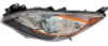HEAD LAMP LH HALOGEN (6 SPEED W/BLUE PROJECTOR BEZEL) CAPA      REPLACEMENT FOR MAZDA MAZDA 3 2013 PARTSLINK NUMBER  MA2518143C