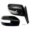 DOOR MIRROR RH POWER PTM W/SIGNAL     REPLACEMENT FOR MAZDA MAZDA 5 2013 PARTSLINK NUMBER  MA1321211