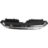 GRILLE CHROME GRAY  REPLACEMENT FOR CHEVROLET TRAILBLAZER 2006 PARTSLINK NUMBER  GM1200549