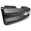 GRILLE CHROME GRAY  REPLACEMENT FOR CHEVROLET TRAILBLAZER 2006 PARTSLINK NUMBER  GM1200549