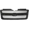 GRILLE CHROME GRAY  REPLACEMENT FOR CHEVROLET TRAILBLAZER 2006 PARTSLINK NUMBER  GM1200549