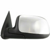 DOOR MIRROR LH MANUAL CHROME REPLACEMENT FOR GMC YUKON XL DENALI 2003 PARTSLINK NUMBER  GM1320208