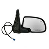 DOOR MIRROR RH POWER HTD REPLACEMENT FOR GMC YUKON DENALI 2003 PARTSLINK NUMBER  GM1321295