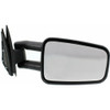 DOOR MIRROR RH MANUAL TOW TYPE W/BLIND SPOT TEXTURED REPLACEMENT FOR GMC YUKON DENALI 2003 PARTSLINK NUMBER  GM1321244