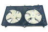 COOLING FAN ASSY 4CYL VALEO BRAND REPLACEMENT FOR HONDA ACCORD COUPE 2003 PARTSLINK NUMBER  HO3115134