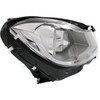 HEAD LAMP RH HALOGEN CHROME HOUSING SDN W/O CORNERING LAMP CAPA REPLACEMENT FOR MERCEDES C63 AMG 2-DOOR 2013 PARTSLINK NUMBER MB2503187C