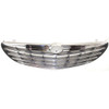 GRILLE CHROME/BLACK  REPLACEMENT FOR CHRYSLER SEBRING CONVERTIBLE 2006 PARTSLINK NUMBER  CH1200286