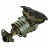 CATALYTIC CONVERTER W/MANIFOLD 1.7L REPLACEMENT FOR HONDA CIVIC COUPE 2003 PARTSLINK NUMBER  33034