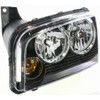 HEAD LAMP LH SMALL AMBER LENS OVER TURN SIGNAL FROM 11/08/2006 HQ  REPLACEMENT FOR DODGE CHARGER 2006 PARTSLINK NUMBER  CH2502163