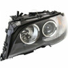 HEAD LAMP LH HALOGEN WHITE TURN SIGNAL HQ REPLACEMENT FOR BMW 3 SERIES COUPE 2004 PARTSLINK NUMBER BM2518112