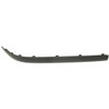 BUMPER IMPACT STRIP FR LH W/O SPORT MATTE-BLACK REPLACEMENT FOR BMW 3 SERIES SEDAN- EXCULDE 330E AND 340I 2004 PARTSLINK NUMBER  BM1046114