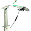 WINDOW REGULATOR FR LH POWER W/ANTI-PINCH REPLACEMENT FOR HONDA ELEMENT 2003 PARTSLINK NUMBER  HO1350125