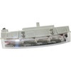 DAYTIME RUNNING LAMP LH GRAY BEZEL CAPA REPLACEMENT FOR MERCEDES GLK350 2013 PARTSLINK NUMBER   MB2562103C