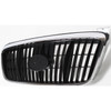 GRILLE CHROME/BLACK REPLACEMENT FOR HYUNDAI ELANTRA - SEDAN 2003 PARTSLINK NUMBER  HY1200117