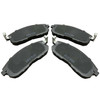 BRAKE PADS SET FR CERAMIC REPLACEMENT FOR INFINITI G35 SEDAN 2003 PARTSLINK NUMBER D815