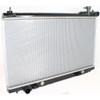 RADIATOR (2588) 3.5L WITH SQUARE FAN ASSY SHROUD HOLES REPLACEMENT FOR INFINITI G35 COUPE 2003 PARTSLINK NUMBER IN3010118