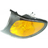 SIDE MARKER LAMP LH AMBER LENS BLACK BEZEL HQ REPLACEMENT FOR BMW 3 SERIES WAGON 2004 PARTSLINK NUMBER  BM2520109