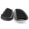 GRILLE LH CHROME/BLACK REPLACEMENT FOR BMW 6 SERIES 2004 PARTSLINK NUMBER  BM1200206