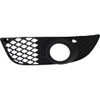 FOG LAMP COVER FR LH MATTE-BLACK W/FOG LAMP HOLE (BEZEL)   REPLACEMENT FOR MITSUBISHI LANCER 2013 PARTSLINK NUMBER  MI1038107